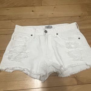 Abercrombie & Fitch Harper Low Rise Denim Jean Shorts